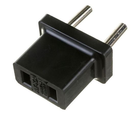 Американский адаптер-переходник AY-KA 10А 250В, черный 7714000 – изображение 2