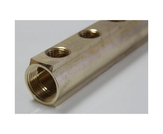 Коллектор ДТРД ВР 1 на 4 выхода ВР 1/2 межосевое 50 мм 6110 422003 – изображение 2