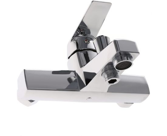 Полимерный смеситель для ванны, хром OneLife P02-100cr – изображение 3