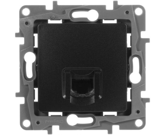Розетка Legrand ETIKA RJ45 6 UTP антрацит 672653 – изображение 3