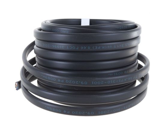 Силовой медный кабель REXANT ВВГ-ПнгА-LS 3x1,5 кв.мм, длина 10 метров, ГОСТ 31996-2012, ТУ 01-8271-10 – изображение 3