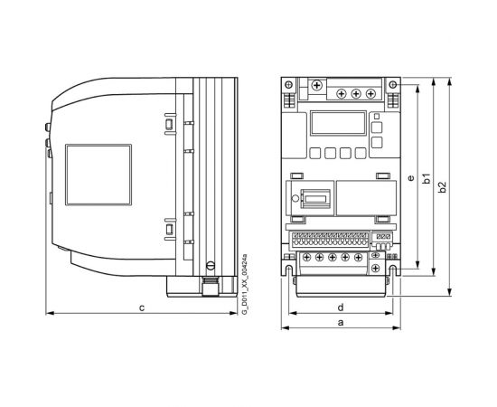 Siemens Частотный преобразователь SINAMICS V20 6SL3210-5BE22-2UV0 – изображение 3