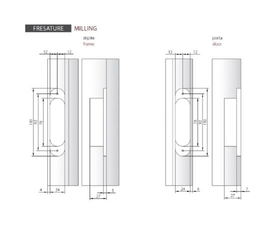 Скрытые петли с 3-D регулировкой MORELLI HH-2 SC матовый хром 9010469 – изображение 3