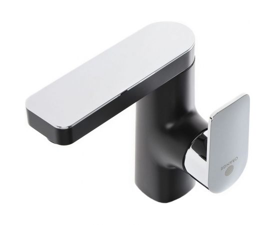 Полимерный смеситель для раковины, черно-хромированный OneLife by P08-021b – изображение 3