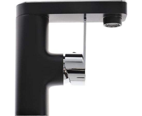 Полимерный смеситель для раковины, черно-хромированный OneLife by P08-021b – изображение 4