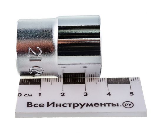 Головка торцевая 6-ти гранная (21 мм; 1/2""; 38 мм) Hans 4400M21 – изображение 5