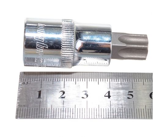 Насадка торцевая 1/2"" DR с вставкой-битой TORX, Т60 Ombra 112960 55598 – изображение 5