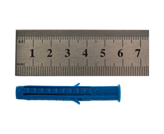 Пластмассовые дюбели с усом Профикреп пакет, 8,0х60 10 шт 113375 – изображение 5