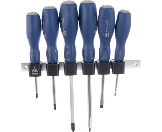 Набор силовых отвёрток 6шт МАСТАК 04-6GRB – изображение 5