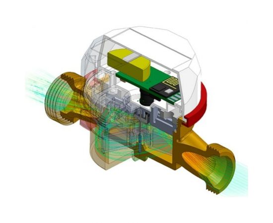 Умный счетчик для горячей и холодной воды/универсальный Элехант СВД-15 550401 – изображение 5