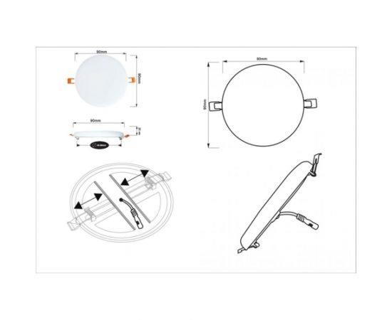 Потолочный светильник Arte Lamp A7981PL-1WH – изображение 8