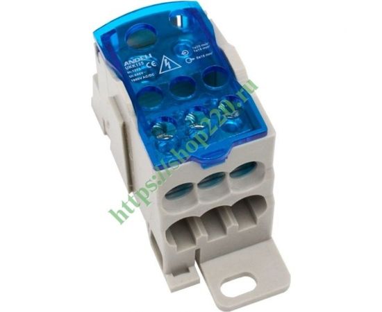 Распределительный блок на DIN-рейку TDM РБ-125 1П 125А 1х35+1x16/6x16 SQ0823-0002 – изображение 8