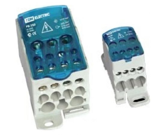 Распределительный блок на DIN-рейку TDM РБ-125 1П 125А 1х35+1x16/6x16 SQ0823-0002 – изображение 9