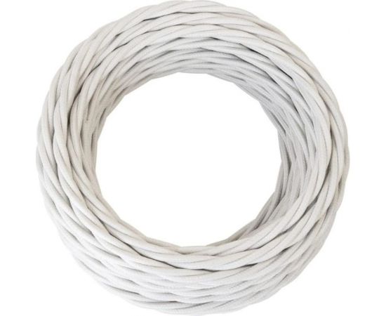 Силовой кабель Retro Electro, ретро, 3х2,5, белый, длина бухты 20 2254738 – изображение 9
