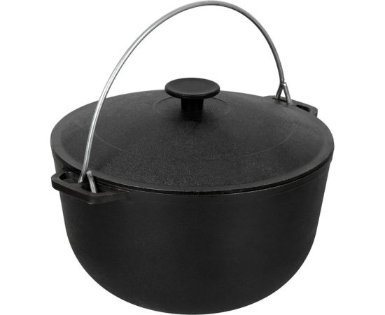 Чугунный казан с крышкой BOYSCOUT 6 л 61544 