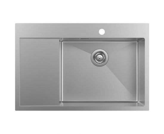 Мойка из нержавеющей стали IDDIS Haze сатин, чаша справа, 780х510 HAZ78SRi77 