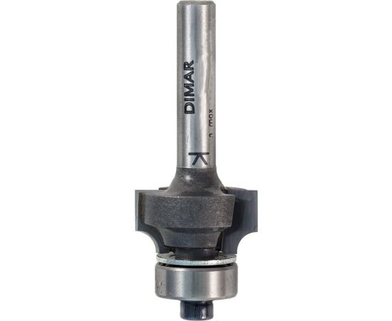 Фреза фаска радиусная R3.2 (19.1x9.5х59 мм; подшипник; хвостовик 12 мм) Dimar 1090049 