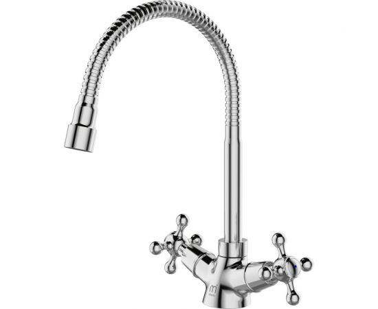 Смеситель для кухни Milardo Duplex с гибким изливом DUPSB0FM05 
