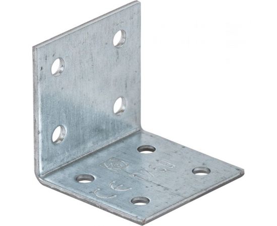 Крепежный уголок VORMANN 40х40х40х2 мм, оцинкованный 70 904 000 