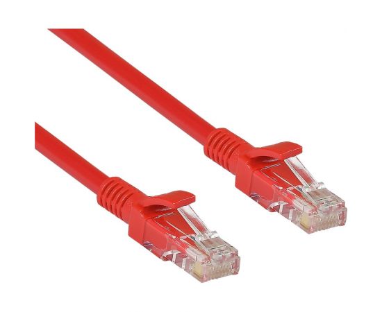 Патч-корд ExeGate UTP-RJ45-RJ45-5e-0,5M-LSZH-RD, UTP, cat.5e, 0.5м, красный 286378 