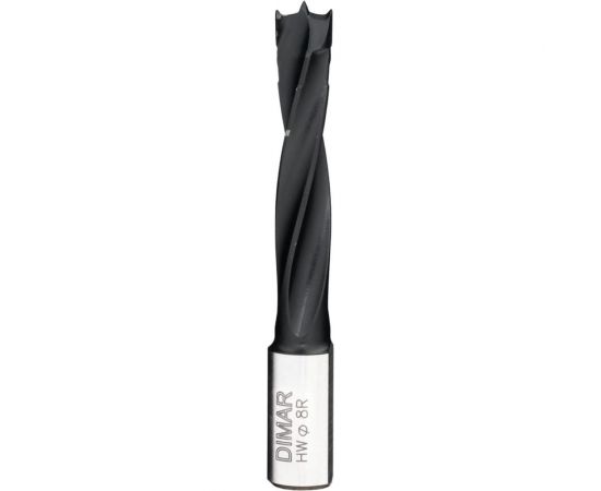 Сверло глухое правое 4 флейты (8x43 мм; L70 мм; хвостовик 10x20 присадка) Dimar 2014437 