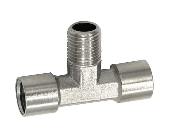 Переходник T-1RN14-2RV14 Т-образный, наружная резьба 1/4"" - внутренняя резьба 2х1/4"" CONCORDE 6619345 