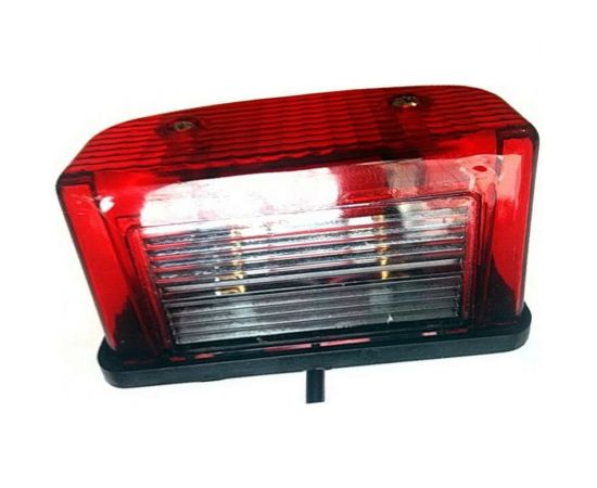 Фонарь подсветки номерного знака ДАЛИ-авто ПН1-0102 еврофура, красный, б/л DA-01777 