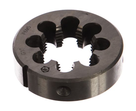 Плашка, трубная цилиндрическая G 1 дюйм Р6М5 ТМ Туламаш 143397 