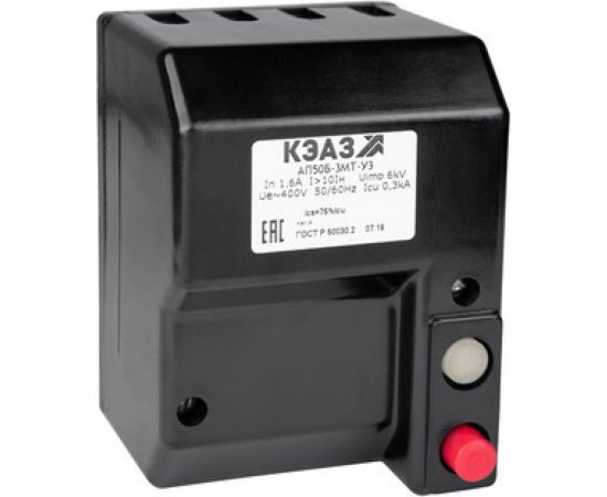 Автоматический выключатель КЭАЗ АП50Б-3МТ-25А-10Iн-500AC-У3-КЭАЗ 107275 
