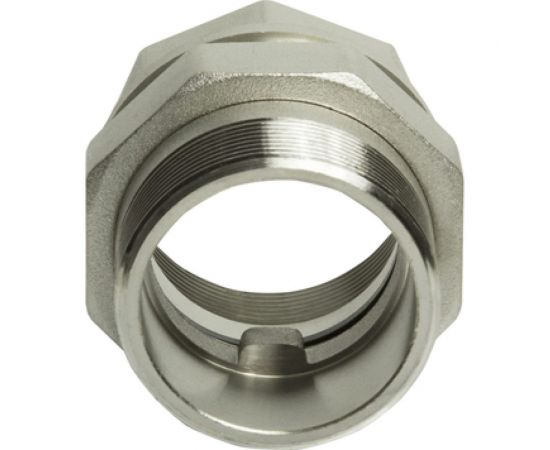 Переходник VRT со сгоном 1 1/2, прямой, никель 511809 – изображение 2