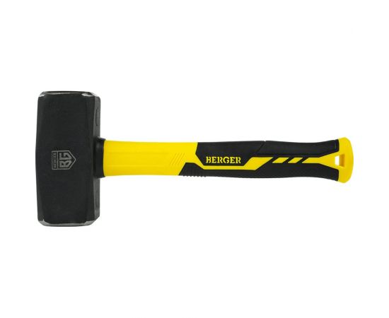 Кованая кувалда Berger BG 1500 г., фиберглассовая рукоятка BG1517 – изображение 2