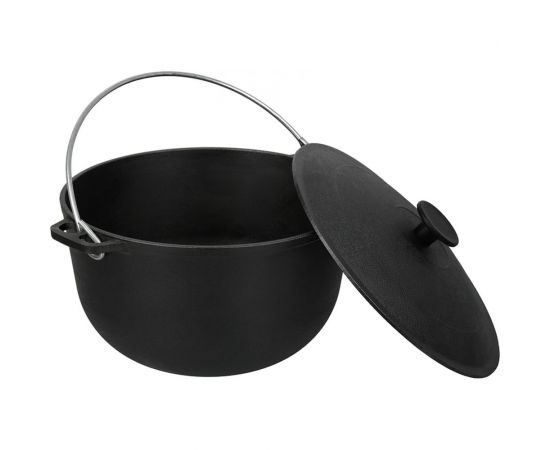 Чугунный казан с крышкой BOYSCOUT 6 л 61544 – изображение 2