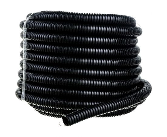 Легкая гофротруба УРАЛ ПАК ПНД 25 мм 25 с протяжкой черная, м ГФ-1100025-025 – изображение 2