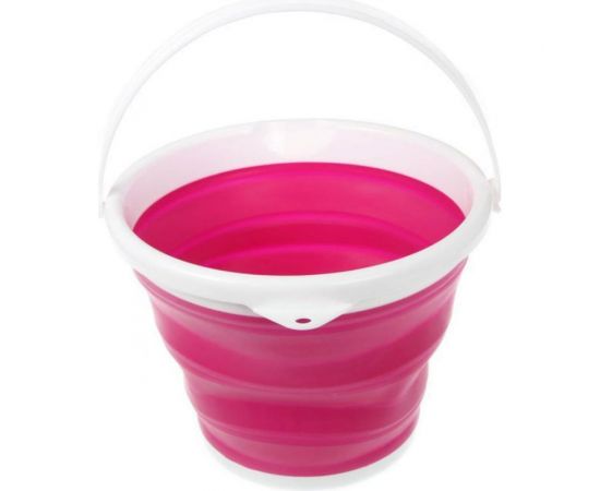 Складное круглое ведро BRADEX 10 л, розовое TD 0555 – изображение 2