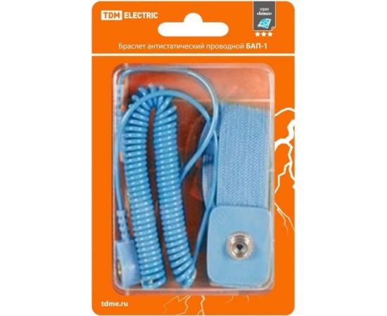 Браслет антистатический проводной БАП-1 Алмаз TDM SQ1025-0208 – изображение 2