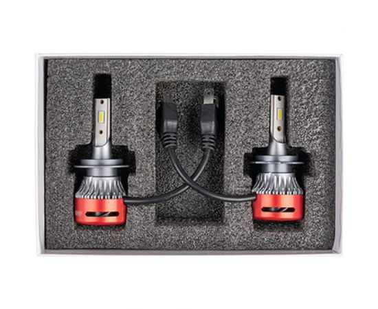 Автолампа-LED SKYWAY (аналог ксенона) H7(F8), 12/24V 25W 6000K 4000Lm 1-конт., 2 шт. S08701030 – изображение 2