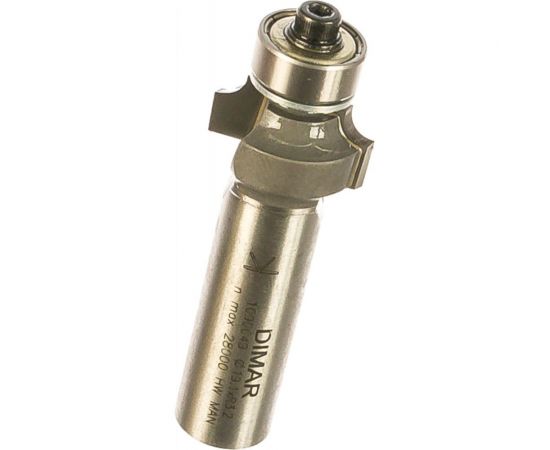 Фреза фаска радиусная R3.2 (19.1x9.5х59 мм; подшипник; хвостовик 12 мм) Dimar 1090049 – изображение 2