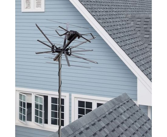 Наружная активная антенна для аналогового и цифрового телевидения REXANT DVB-T2 34-0401 – изображение 2