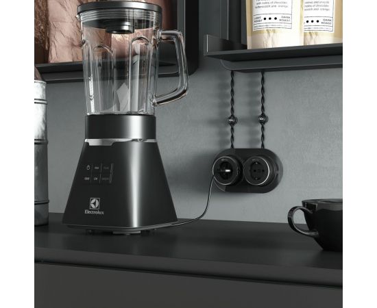 Розетка с заземлением WERKEL W5871051/ Vintage (черный матовый/хром) a055919 – изображение 3