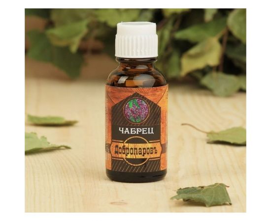 Эфирное масло Добропаровъ Чабрец, флакон-капельница, 17 мл, 2867507 – изображение 3