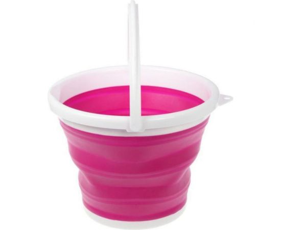 Складное круглое ведро BRADEX 10 л, розовое TD 0555 – изображение 3