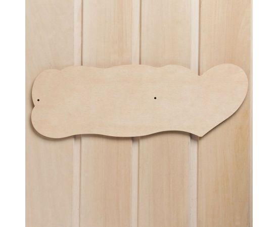 Табличка для бани Добропаровъ Парнушка, с сердцем 7580835 – изображение 3