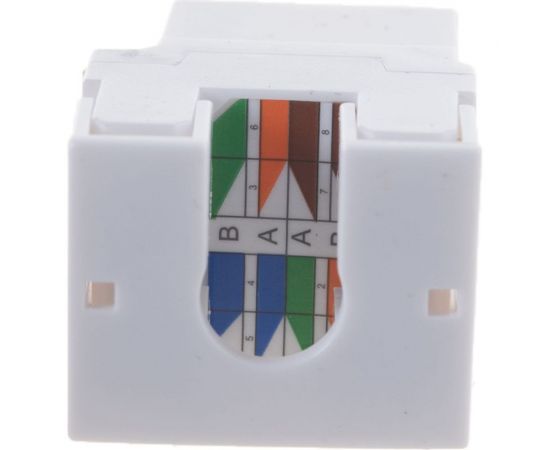 Модуль Keystone, NIKOMAX Кат.5e, RJ45/8P8C NMC-KJUD2-VI-WT – изображение 3