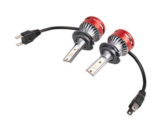 Автолампа-LED SKYWAY (аналог ксенона) H7(F8), 12/24V 25W 6000K 4000Lm 1-конт., 2 шт. S08701030 – изображение 4