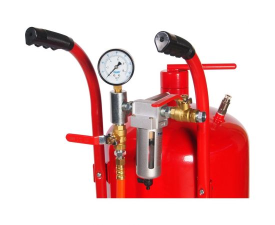 Пескоструйный аппарат JTC шланг 1/2, макс. давление 250 PSI, объем 38 л JTC-5324 – изображение 4