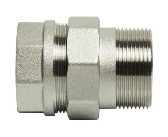 Переходник VRT со сгоном 1 1/2, прямой, никель 511809 – изображение 4