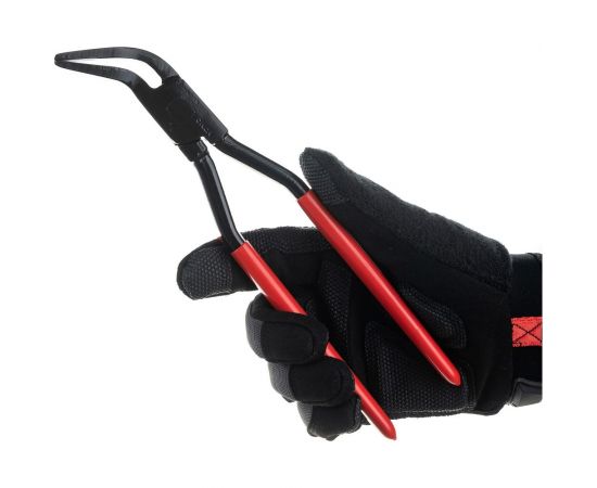 Кровельные изогнутые клещи STUBAI 45 градусов, длина 250 мм, ширина губок 40 мм, обычное соединение 282150 – изображение 4