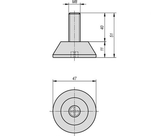 Опора KIPP K0674.4708X040 – изображение 4