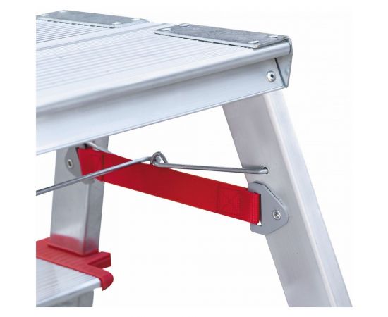 Двухсторонняя стремянка Новая Высота NV500 6 ступеней 5120206 – изображение 5