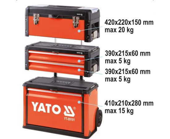 Инструментальная тележка YATO YT-09101 – изображение 5